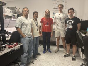 From left to right: José Carlos Guerra (ARC), Julio E. Posada (ARC) Andrejs Cvetkovs (EDI) , Johannes Wesseler (FAU), and Rihards Novickis (EDI)